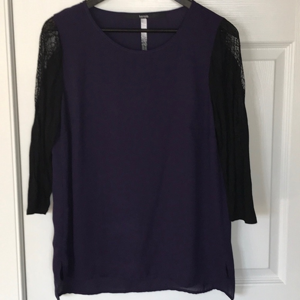 Kensie Blouse- Purple- Size M
